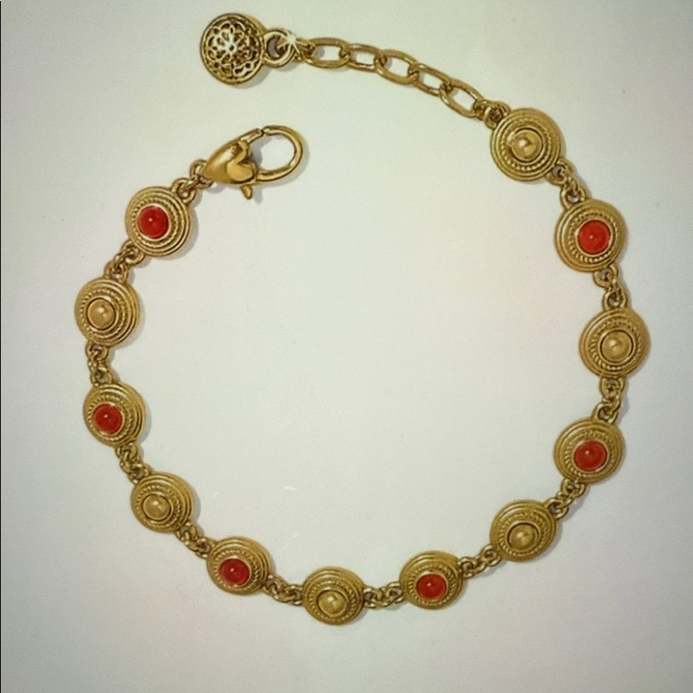 🧡❤️ Brighton Ferrara Venetian gems link bracelet * NWT*